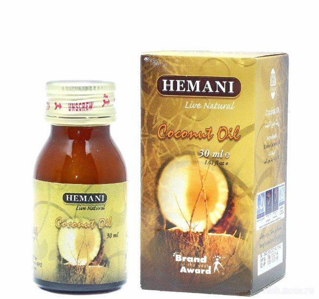 Масло Hemani coconut oil (кокос) 30 ml